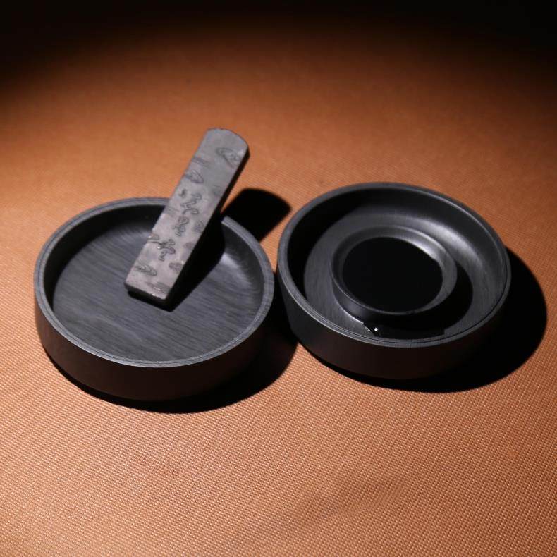 砚台国家端砚台优多功能火锅文房四宝墨海原石四寸文房四宝