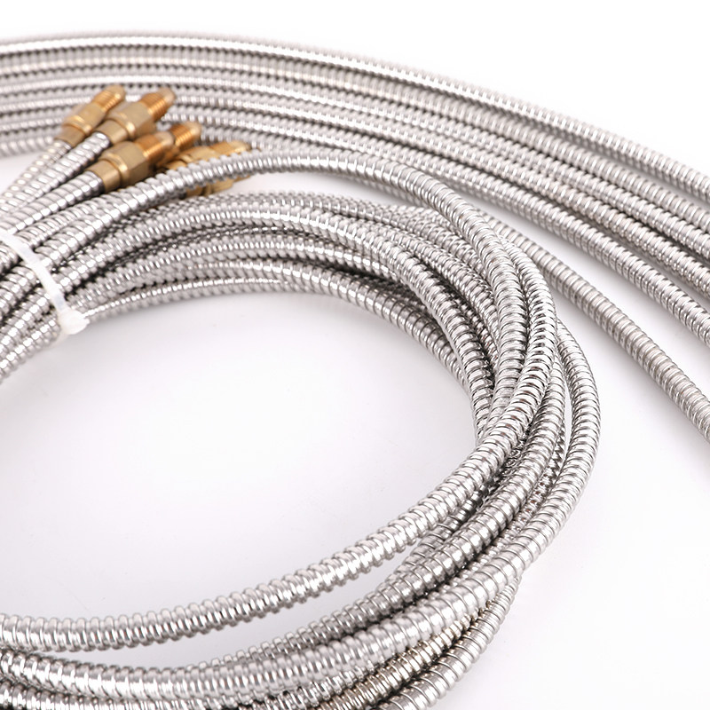 油管不锈钢波纹管m4m6数控机床润滑润滑油数控车床弹簧导油管接头