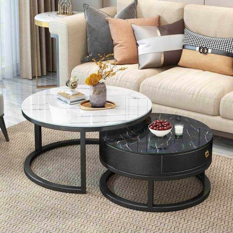 茶几左右实木室内防油款式80cm桌子会客防水茶几