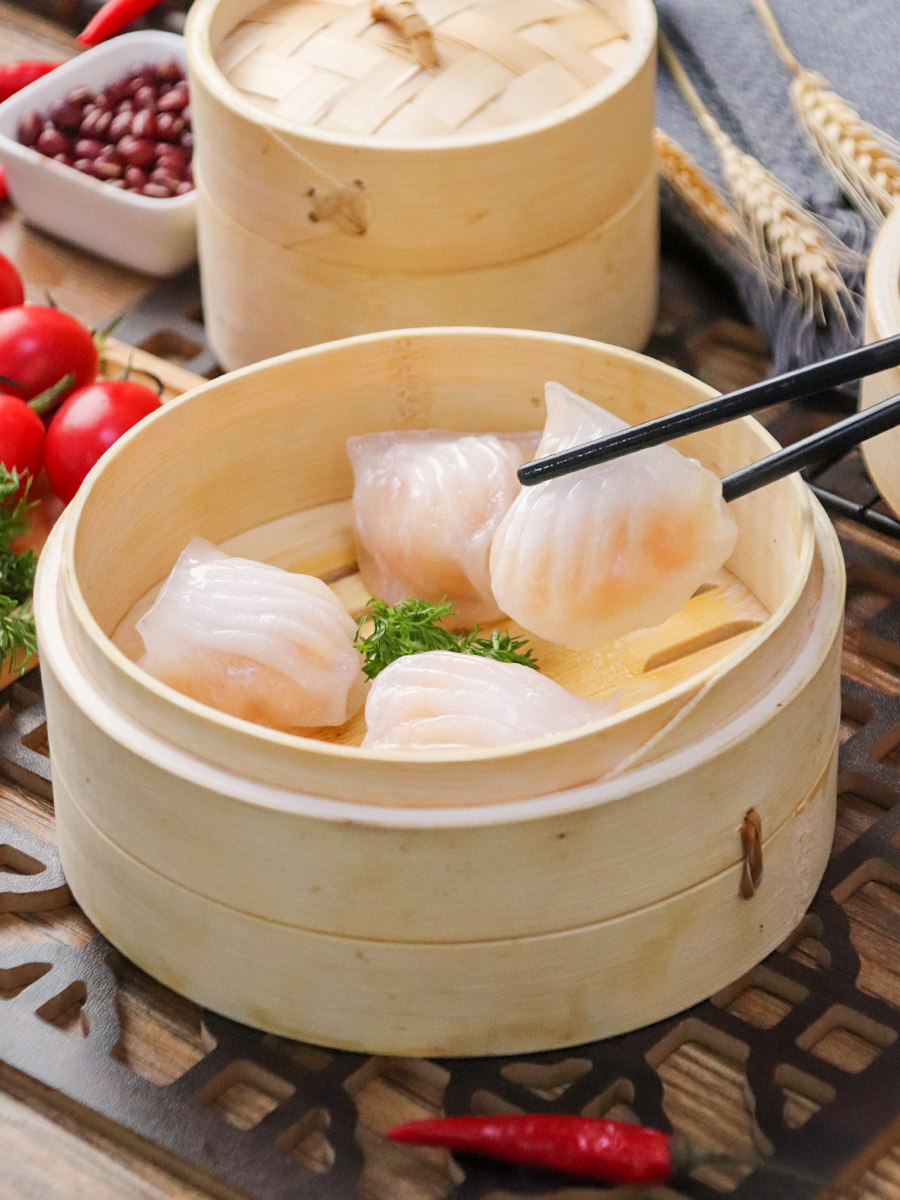 避风面食速冻虾饺水晶点心早餐风味塘虾广式水饺