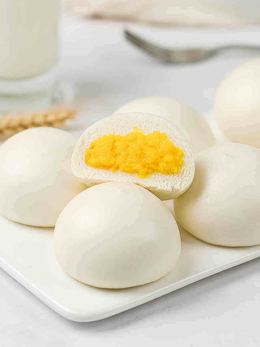 龙凤奶黄包家庭儿童营养早餐点心面食速冻食品包子包点