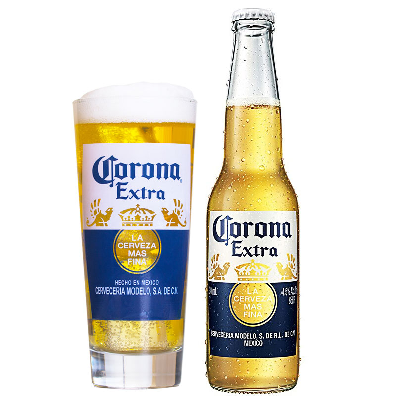 啤酒科罗娜墨西哥风味特级小麦corona330ml24瓶整箱啤酒