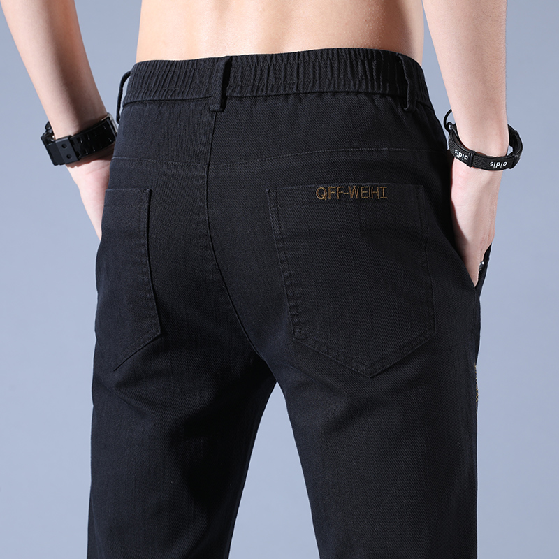 夏季休闲裤男士潮流韩版修身直筒男裤春秋新款商务宽松小脚长裤子