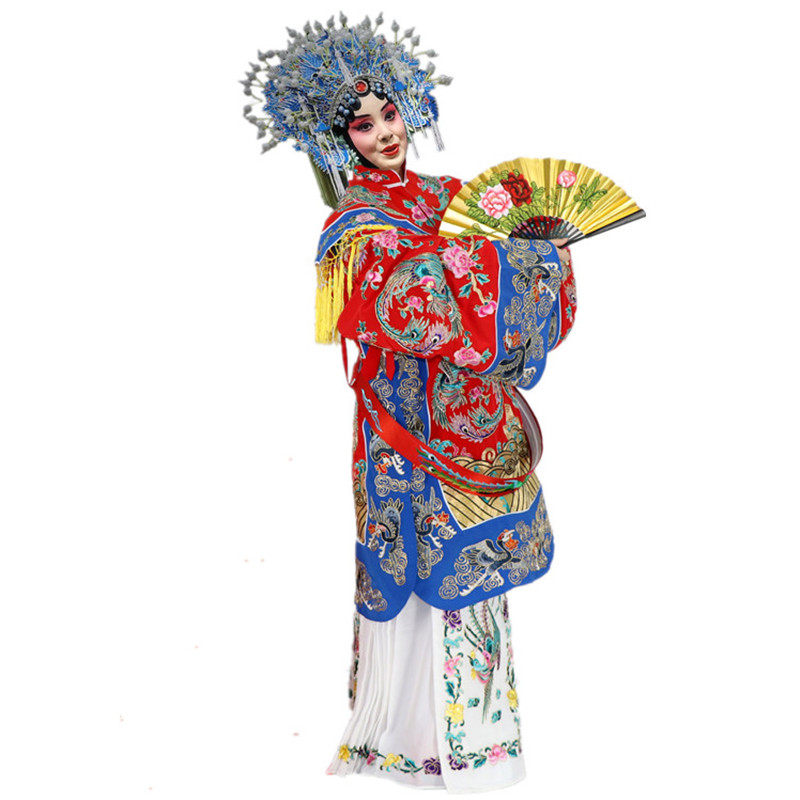 服装戏曲舞台京剧越剧剧团凤蟒梨花演出演出服民族服装