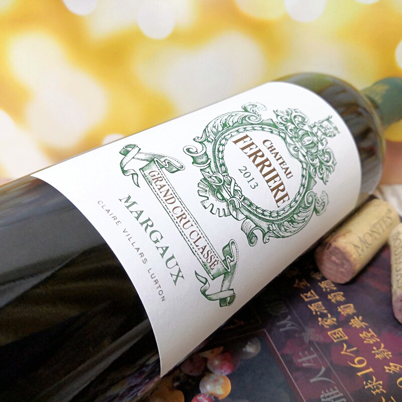 法国进口红酒费里酒庄法拉利红葡萄酒chateauferriere2007干红静态