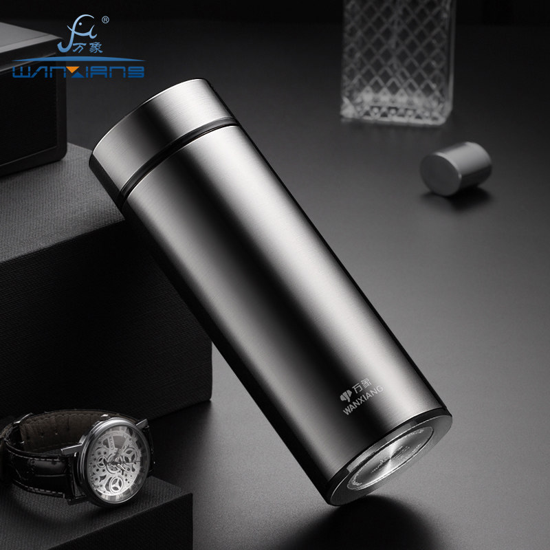 杯子万象水杯不锈钢保温杯男女商务品牌便携定制保温杯