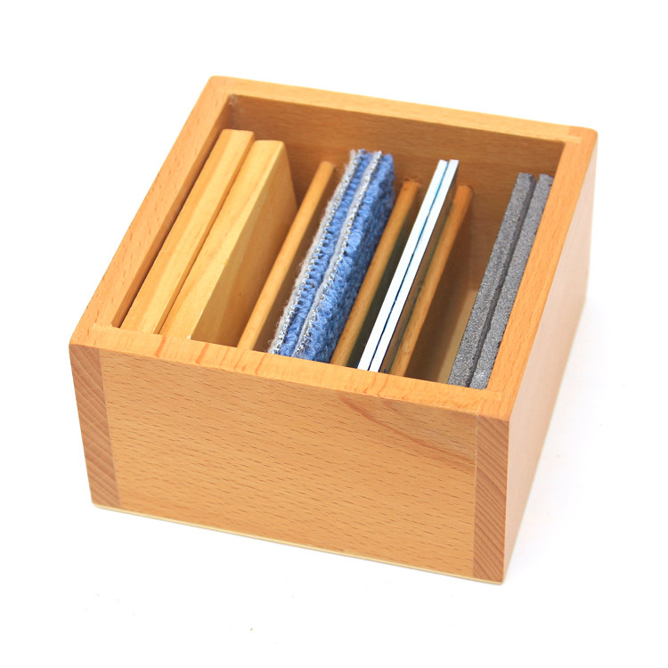 蒙台蒙特梭利早教益智玩具蒙氏教具温觉量板幼儿园早教教具