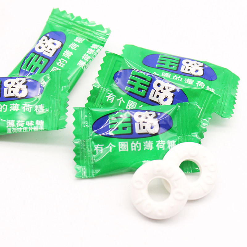 雀巢宝路薄荷糖750g袋装强劲清凉润喉有个圆圈招待用500g正品
