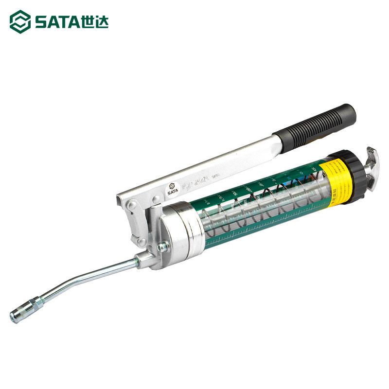 世达sata五金工具透明管黄油枪400cc97206润滑设备及工具