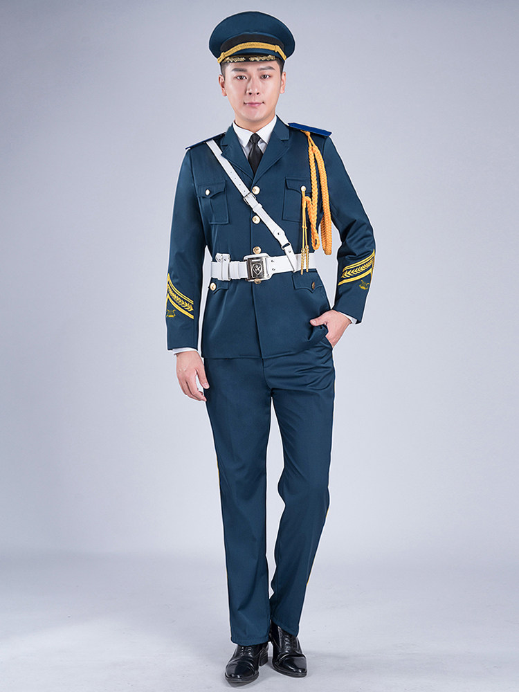 新款仪仗队升旗旗手国旗班军装制服套装男女军鼓民族服装