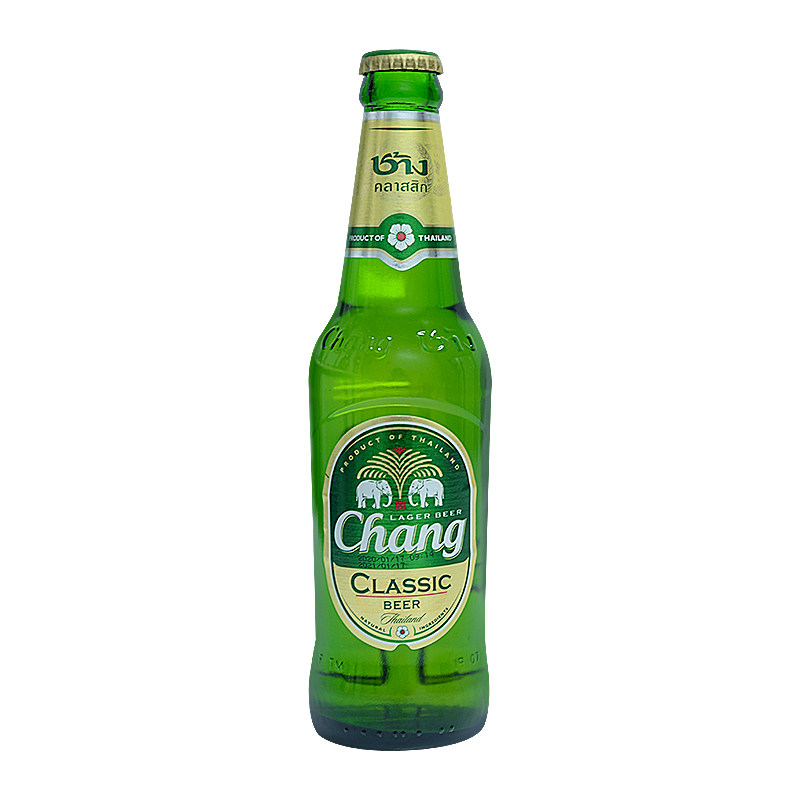 泰象啤酒24瓶整箱双象啤酒大象牌啤酒泰国原装进口chang