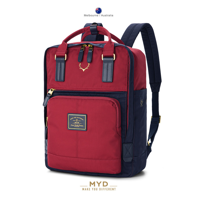 myd麋鹿双肩包小众设计新款时尚百搭书包新年双肩背包