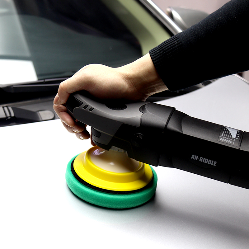 汽车美容抛光机220v同心心机ro打蜡机震抛机漆面划痕抛光机