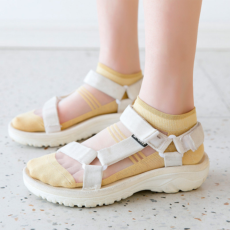 袜子女短袜浅口夏款薄凉鞋可爱韩版韩国ins夏季短袜