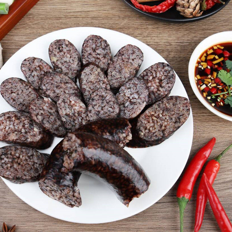 延边米肠韩国特色糯米500g东北特产朝鲜族猪血香肠