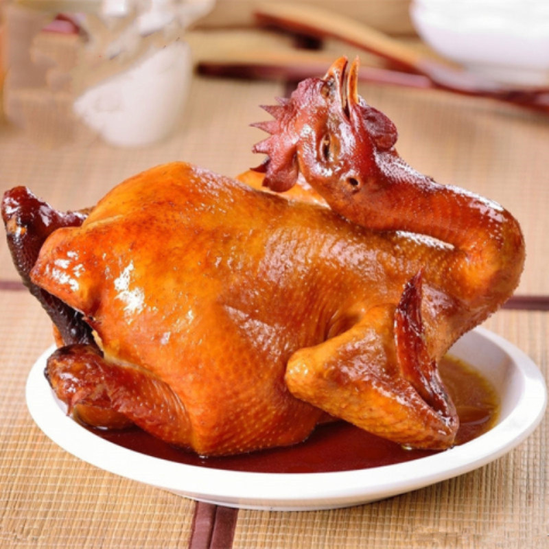 大东东北特产烧鸡750g古法秘制熏鸡只手撕鸡鸡肉零食