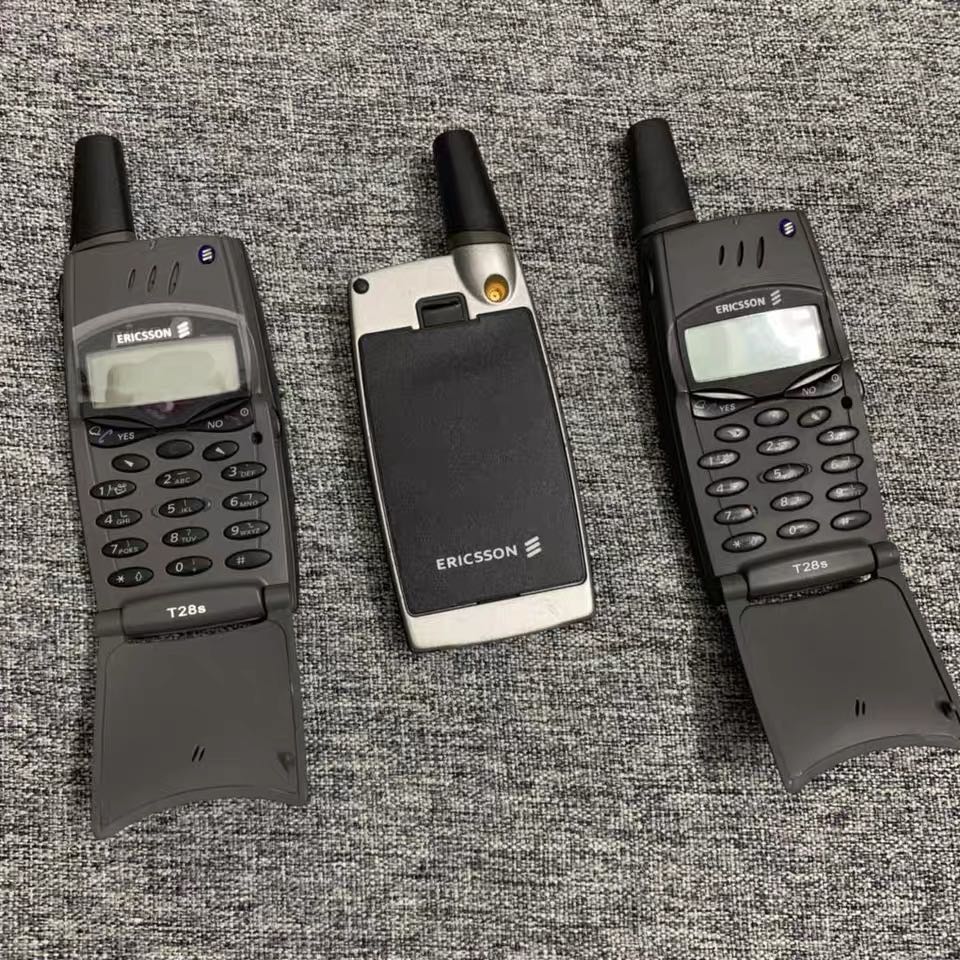 手机经典爱立信t28s弹盖古董老款怀旧备用原装手机零部件