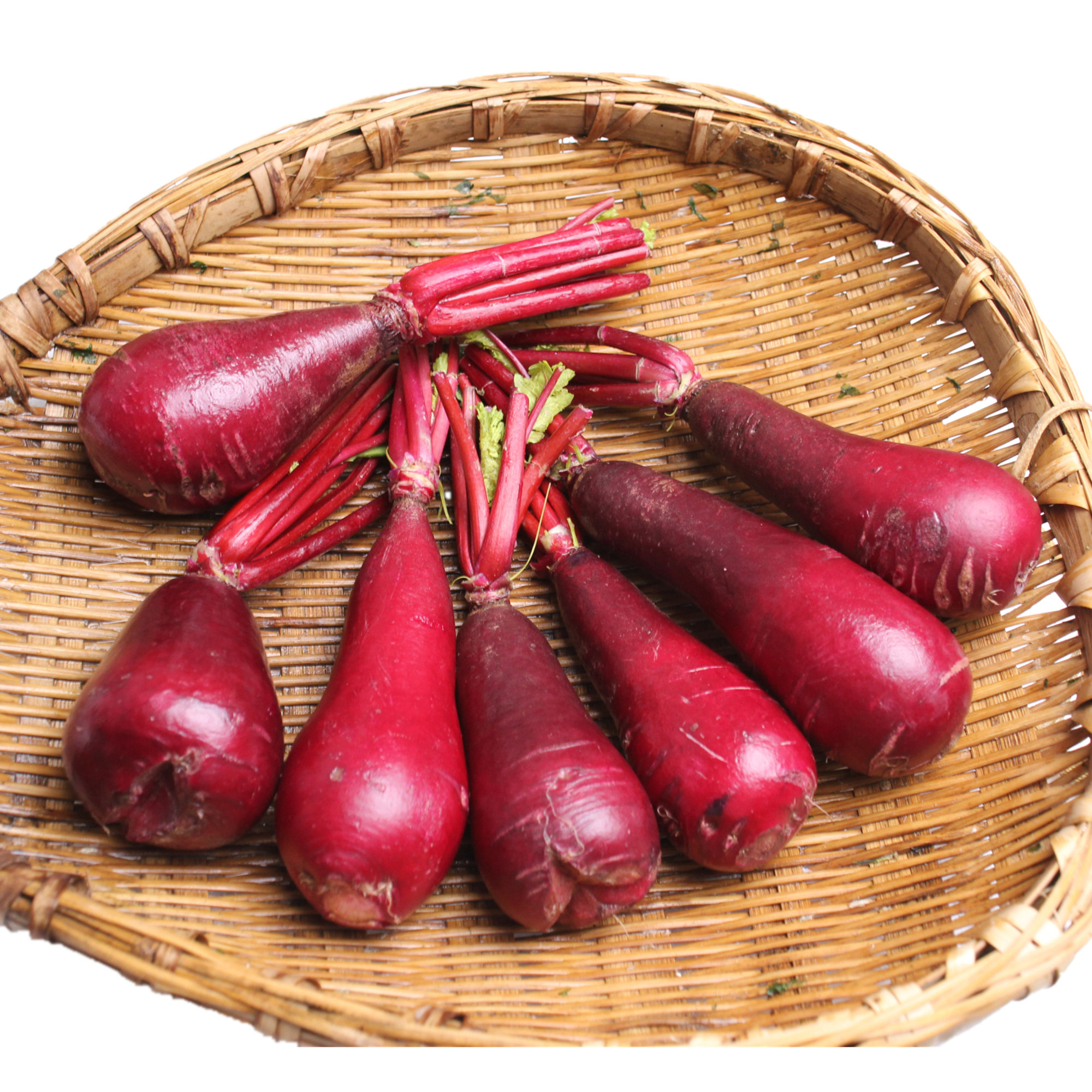 涪陵特产自家种新鲜红皮红心胭脂萝卜现拔现发3斤装16.5元包邮