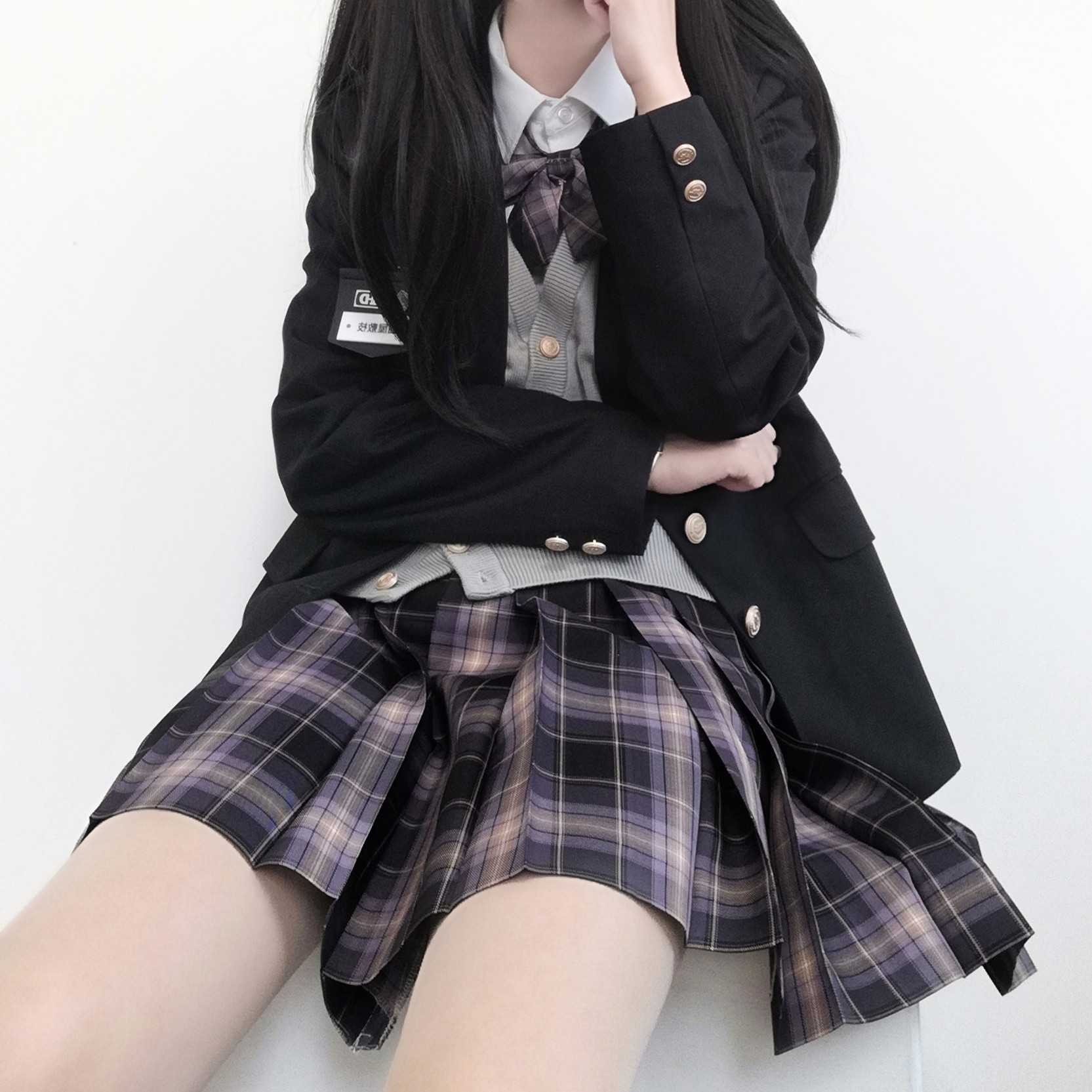 格裙学院半身百褶裙正版制服少女jk夏天乐的jk