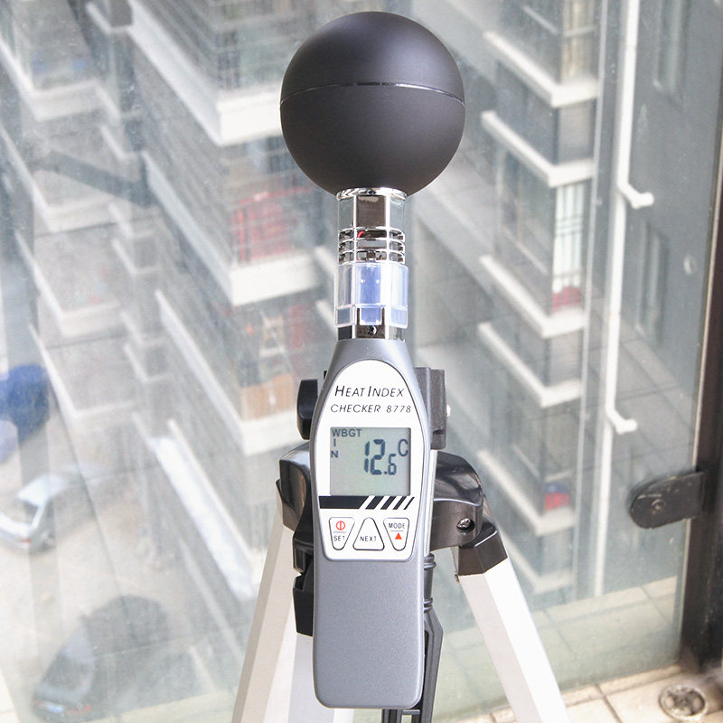 指数衡欣az877838758黑球温度温度计计中暑热wbgt温湿度计
