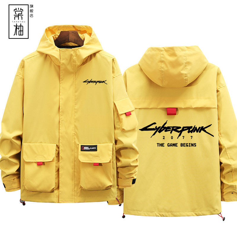 机能工装夹克赛博朋克2077游戏周边衣服男女夹克