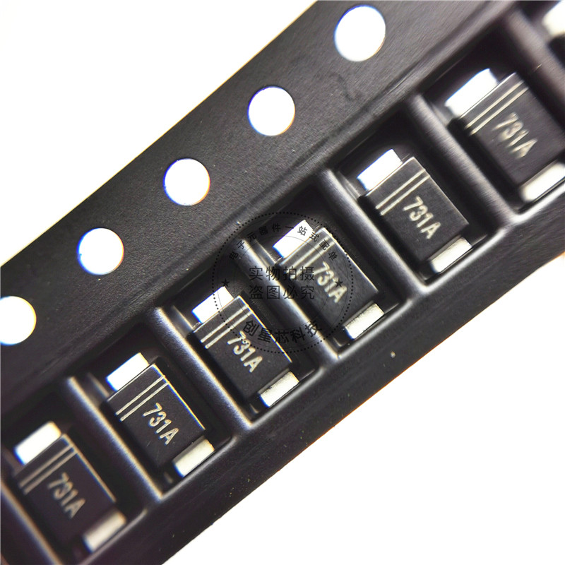 1smaf4731a1w稳压二极管43vsmaf超薄丝印731ajdw二极管