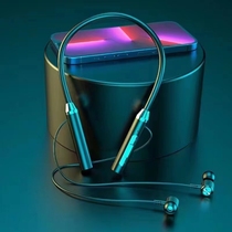 Wireless Bluetooth Headphone Movement Running Hanging Neck Style Heavy Bass Super Standby Game Eat Chicken K Song Intelligence