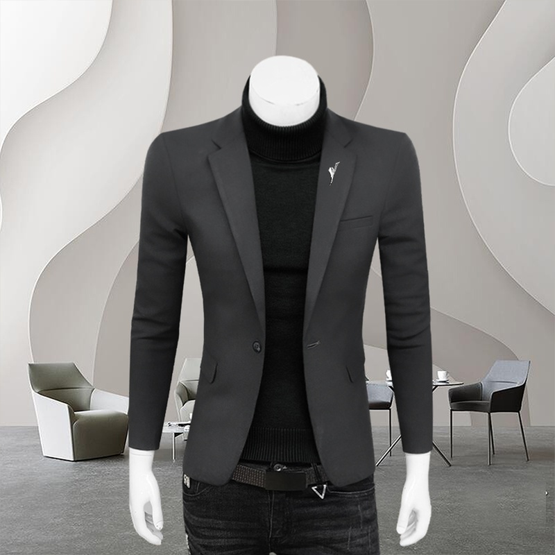 新款西装男士便西服商务休闲小西装外套男修身韩版男装秋季男上衣