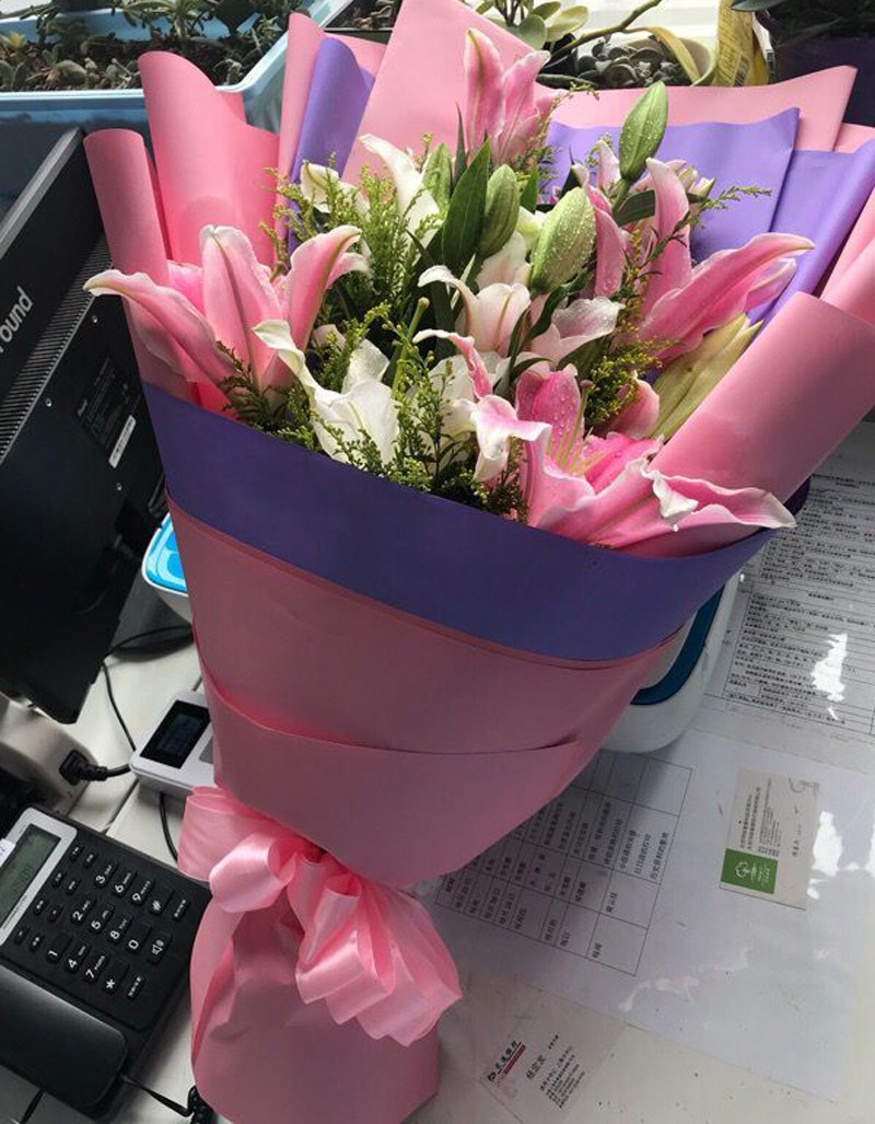 上海鲜花同城速递百合玫瑰浦东闵行奉贤松江金山鲜花速递(同城)
