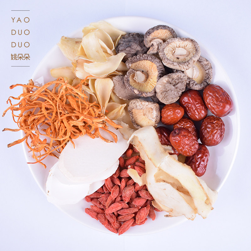 食材汤料干货材料煲汤广东85g姚朵朵山药枸杞其它调味品