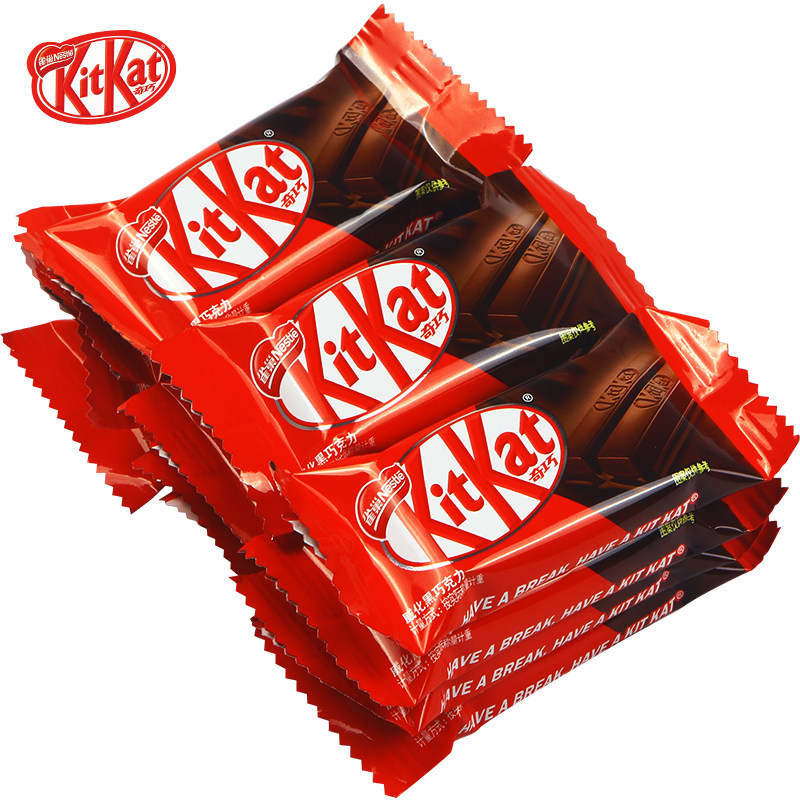 kitkat雀巢奇巧威化牛奶抹茶网红巧克力休闲零食牛奶巧克力