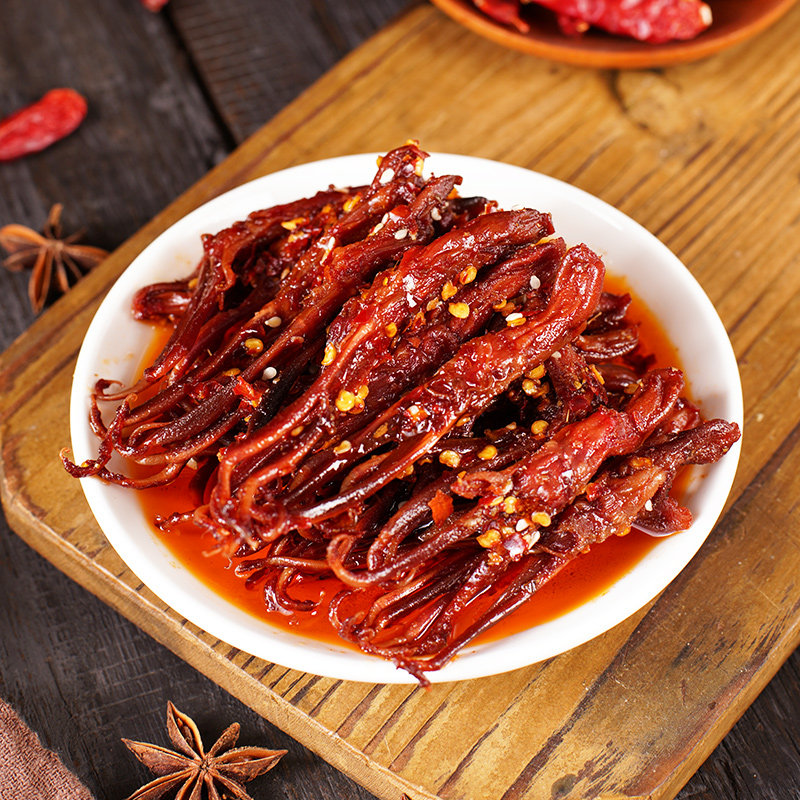 香辣麻辣特工舌头包装正宗湖南特产小吃网红鸭肉零食