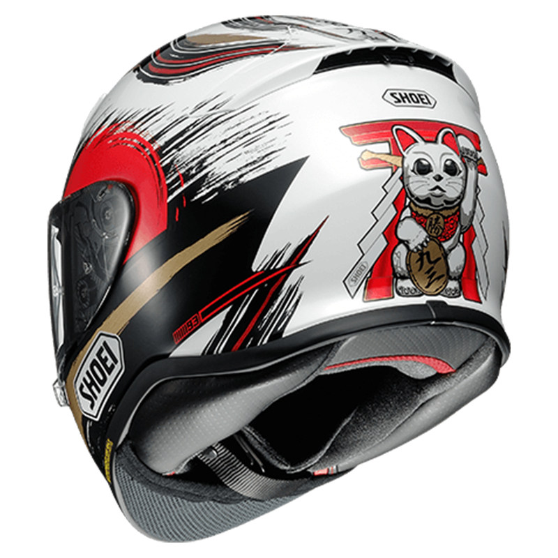 shoei招财猫全盔z7头盔摩托车男女机车安全帽仙鹤摩托车头盔