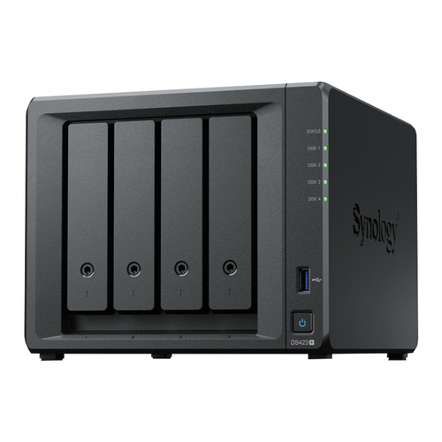 synology群晖ds423 文件存储服务器私有云盘家用网络nas云存储四盘位n