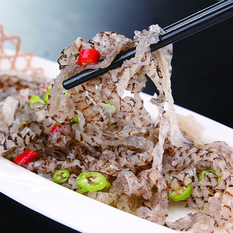 鱼皮朝鲜风味泡椒剁椒鱼皮山椒鱼海鲜辣椒即食凉菜