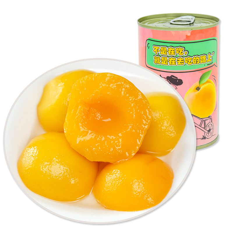 林家铺子砀山黄桃罐头425g4罐