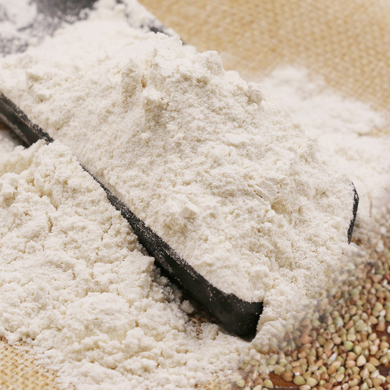 热销甘肃定西五谷杂粮陇原纯甜荞麦面粉5斤包邮面粉