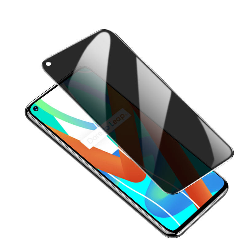 v13oppov13刚化无白rea1me指纹reaimev13贴莫realmev13手机手机贴膜