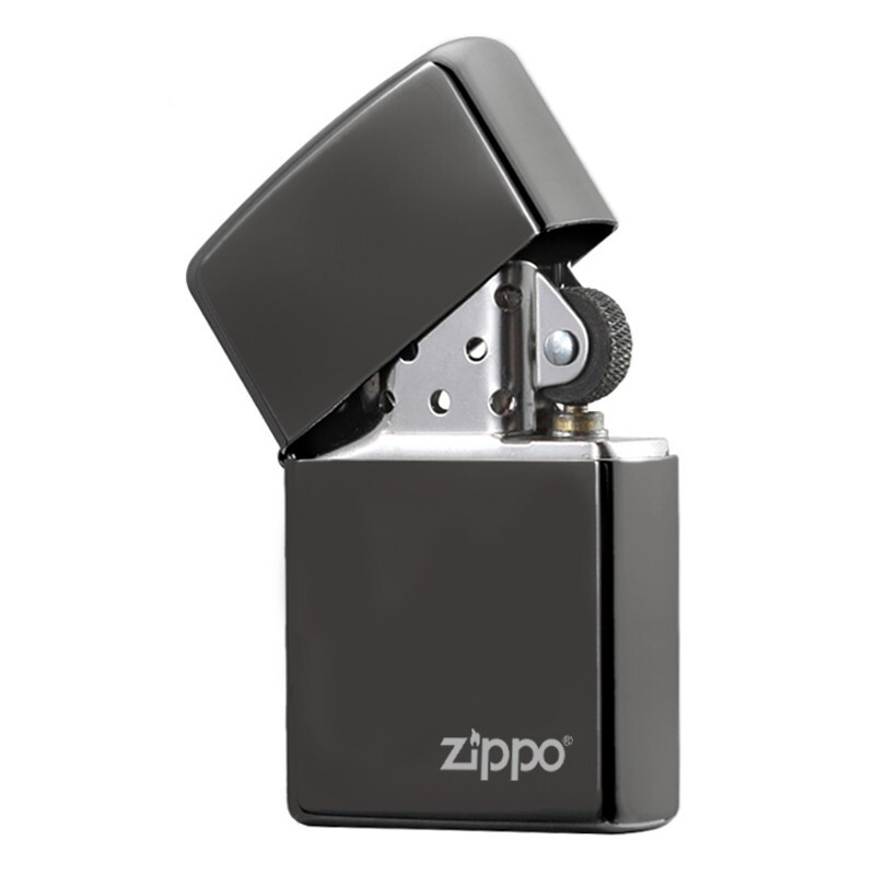 zippo打火机正品纯铜复古防风黑冰煤油雕刻个性zippo