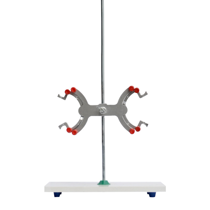 大号铁架塑料金属蝴蝶实验室滴定全套方座支架铁架台