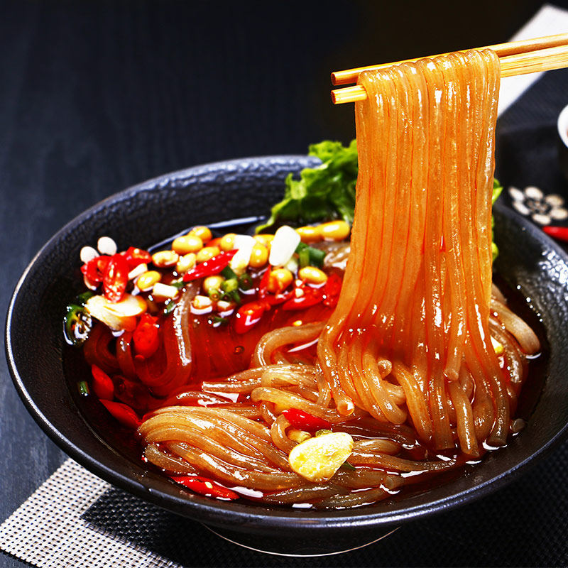 黄龙酸辣粉粗粉条重庆红薯粉丝正宗包邮纯手工无添加248g*5袋装