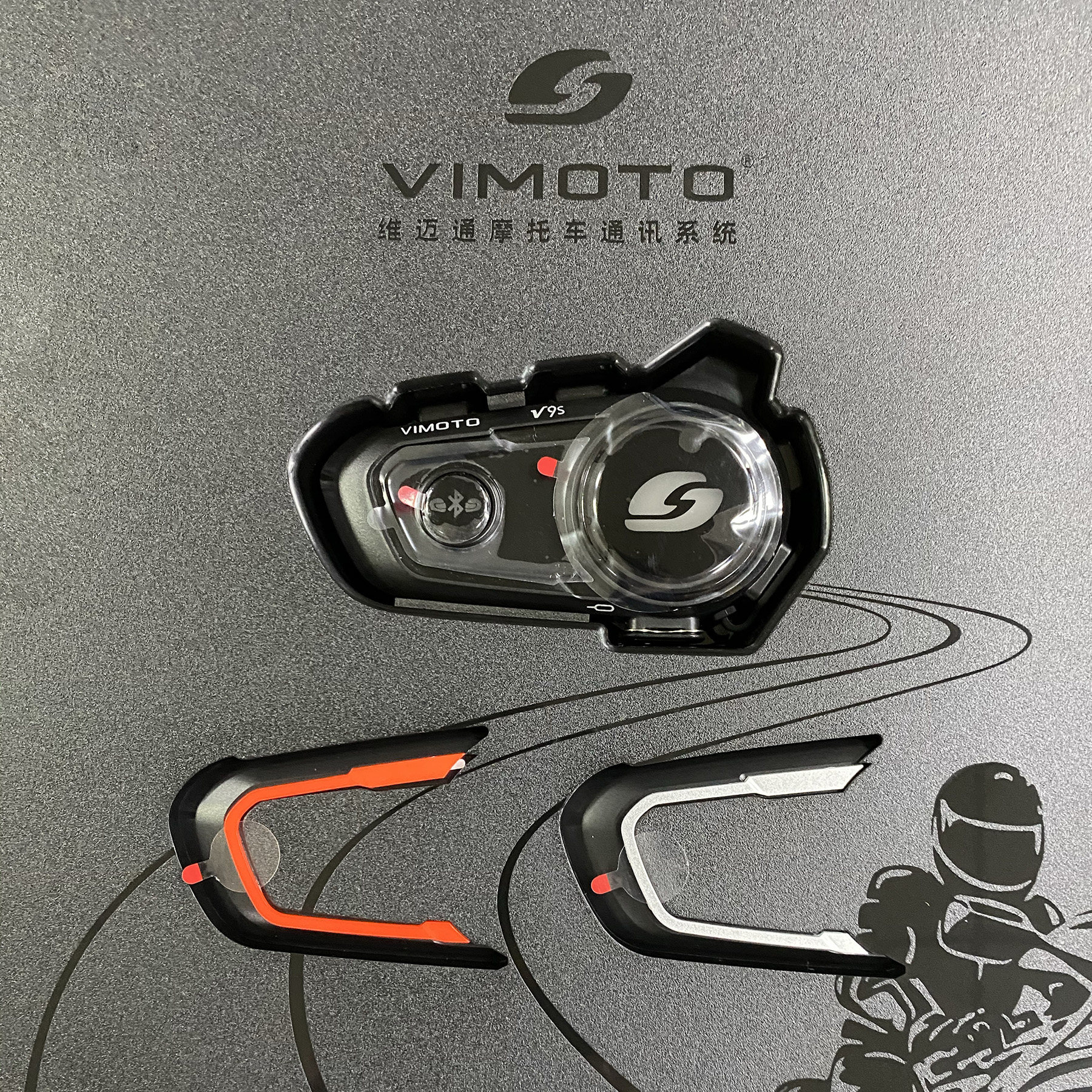 v8s维迈通蓝牙耳机v9s摩托车头盔对讲机防水对讲hifi其他摩托车用品