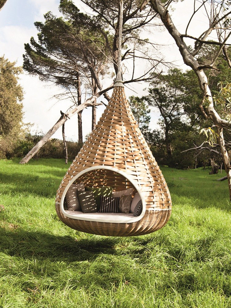 莫家户外躺床吊床室外民宿酒店花园旅游度假村悬挂吊椅卧室吊床