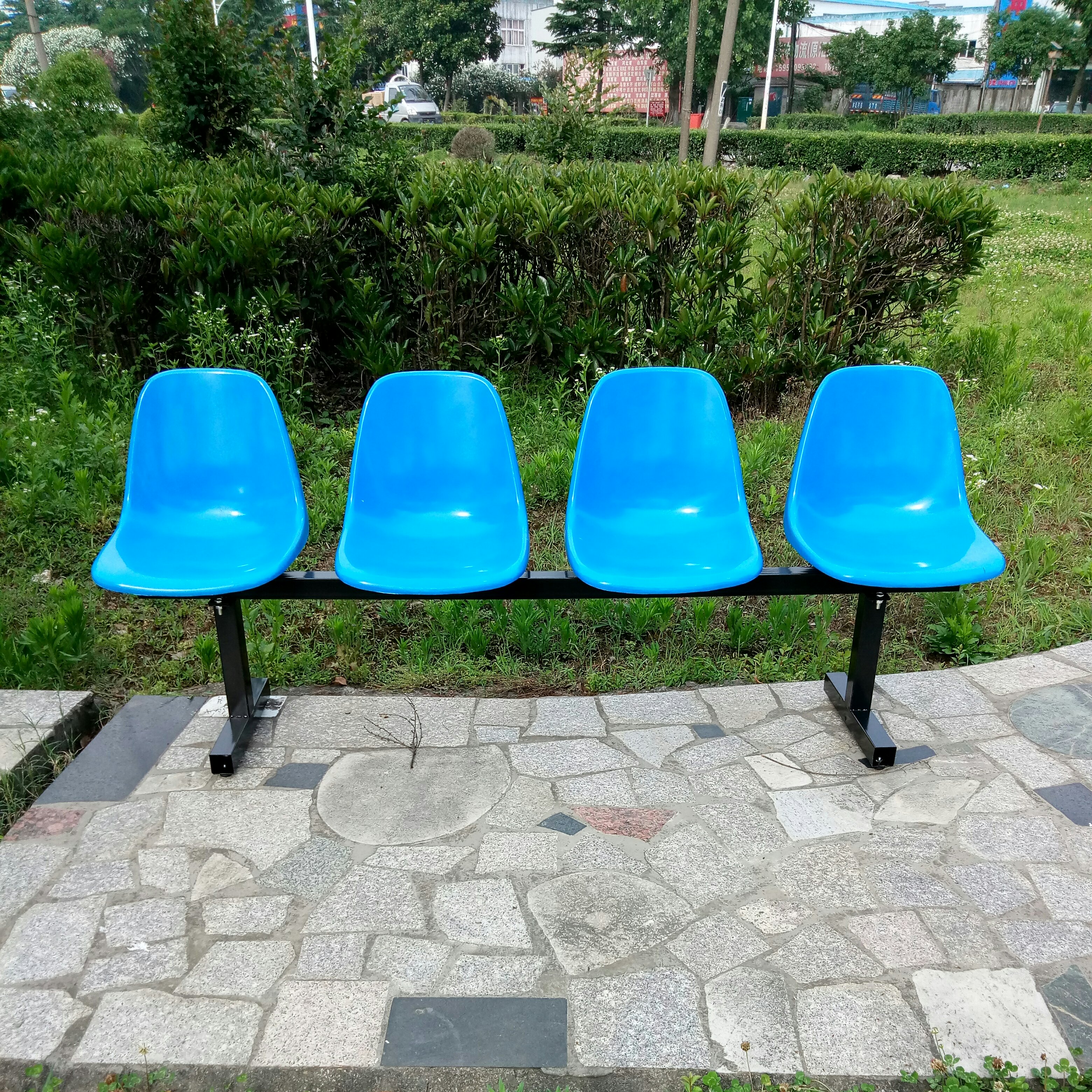 公园椅位休闲椅医院三人位礼堂椅候车站等候塑料椅五人排椅