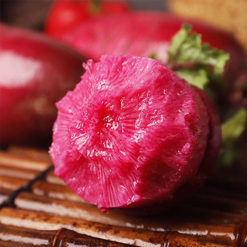 紫美人萝卜10斤潍坊水果萝卜甜脆水果型红萝卜新鲜沙窝红心萝卜