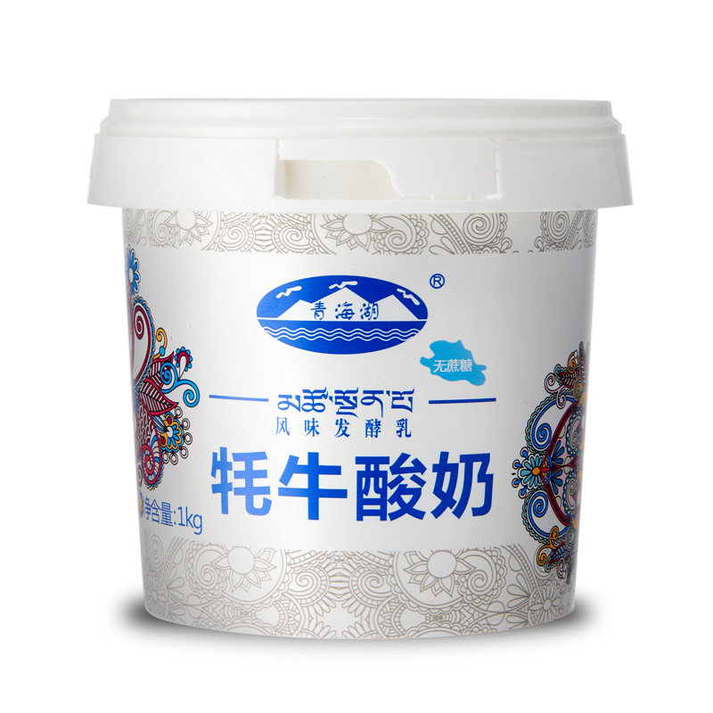 1kg 青海湖牦牛酸奶无糖酸牛奶