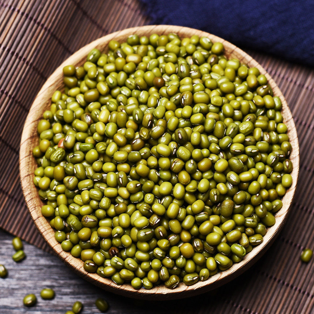 绿豆1000g农家自种新鲜粮油颗粒饱满肉多皮薄绿豆