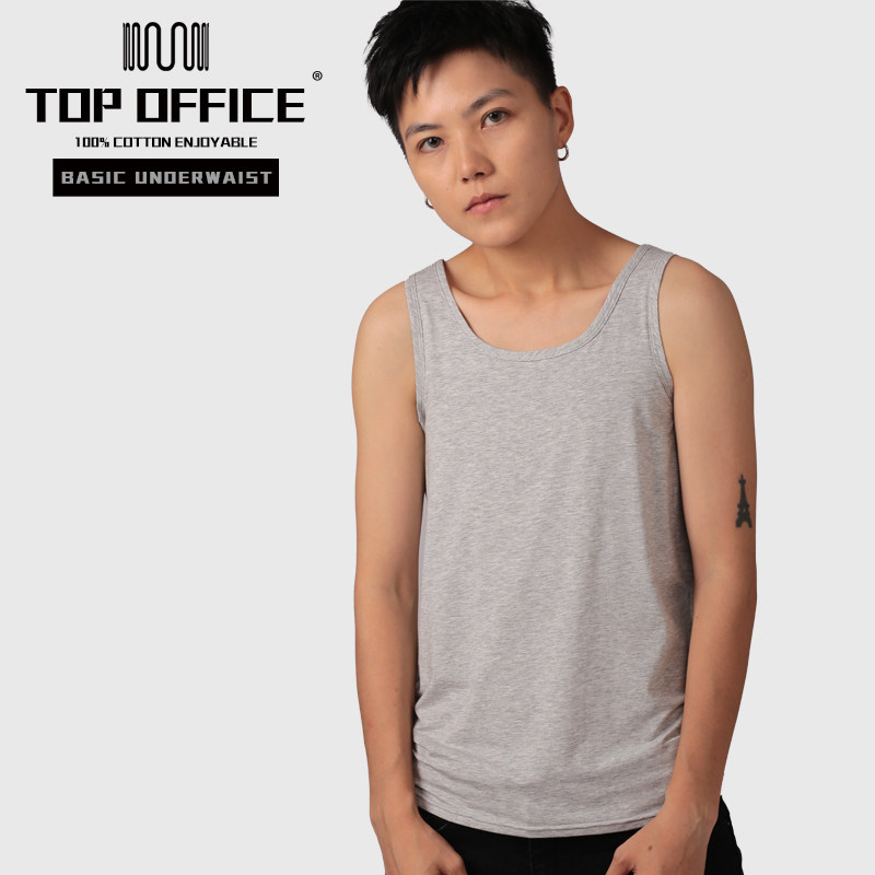 束胸toplestt长款背心进口棉零束缚无感平胸舒适塑身上衣