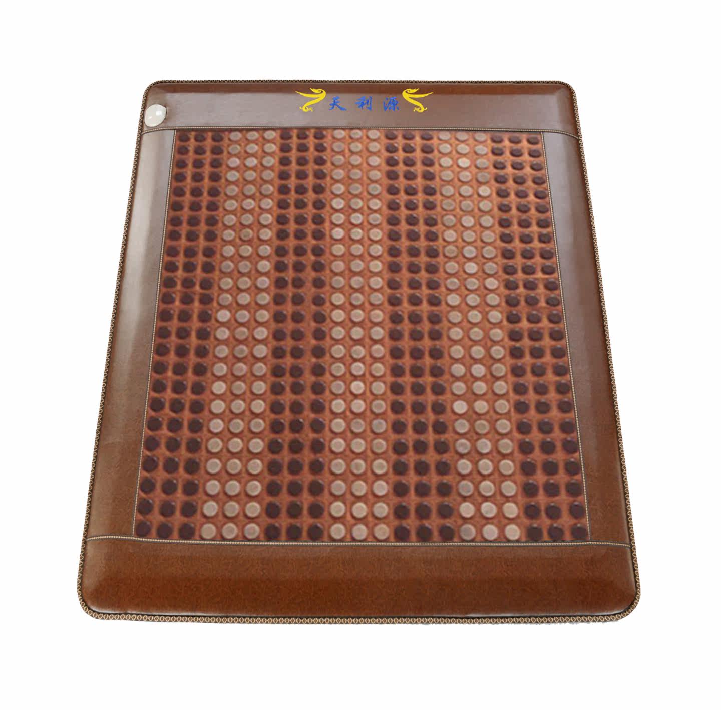 天然岫玉玉石床垫双温双控远红外托玛琳理疗保健加热床垫厂家直销