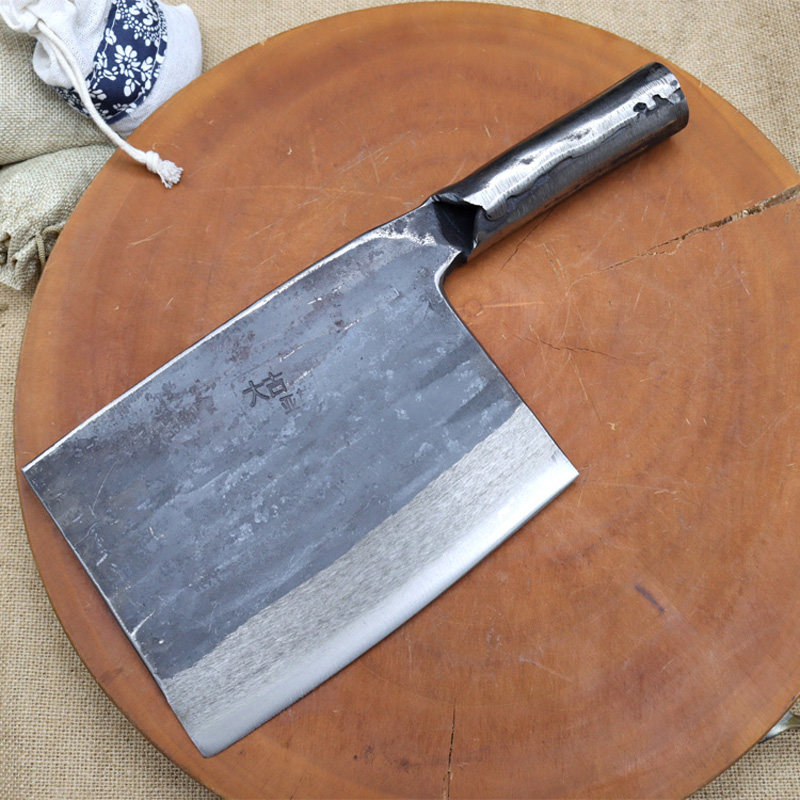 亚英手工锻打砍骨刀斩骨刀剁骨刀屠夫猪肉商用牛骨刀斩骨刀